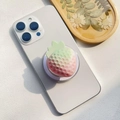 Dettaglio dell'impugnatura per telefono a fragola con sfumatura e trama realistica - Supporto Magnetico / Fragola di Giada Rosa