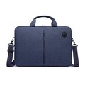Borsa porta pc 15 pollici blu scuro impermeabile con manici e tracolla rimovibile - 14" / Blu