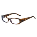 Retro tortoise shell square frame glasses with anti-blue light lenses for a stylish look - Leopard Frame