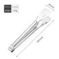 Pinza para alimentos de 12 pulgadas en acero inoxidable 304 para BBQ, longitud 287mm - 304 Extra Grueso 12 Pulgadas (1,2 mm)