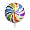 18-inch colorful spiral lollipop foil balloon for children's birthday party decoration - Colorful Windmill