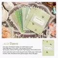 Papier matériel DIY série Dawn pour scrapbooking avec 20 feuilles de textures rétro - Lueur du Matin