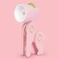 Mini LED magnetic night light in pink cartoon dog design with adjustable joints - Mini Gorilla Night Light (ZH6052A) / Pink