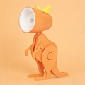 Mini orange dinosaur LED night light with adjustable neck and creative animal design - Mini Kangaroo Night Light (ZH6052B) / Orange
