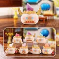 Cat blind box figurine featuring natural purple crystal stone and lucky charm - A102 Money Power Lucky Cat Box 6 / Full Box Set