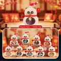 Cat themed crystal blind box set with 9 collectible figurines featuring natural gemstones - A130 Needs A Small Siamese Box 8 / Full Box Set