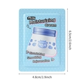 Laikou Milch-Feuchtigkeitscreme Beutel 4.8x6.5cm für nährende und glatte Hautpflege - 1.5g Milch-Feuchtigkeitscreme