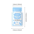 Laikou Radiant Milk Augencreme 2g Beutel Maße 3,8cm x 7,9cm tragbare Hautpflegegröße - 2g Milch-Augencreme