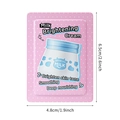Milk Brightening Cream Beutel im rosa Punkt-Design 4.8cm Breite für tiefe Pflege - 1.5g Milch-Aufhellungscreme