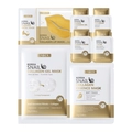 LAIKOU Schnecken-Hautpflege-Set mit Schlafmaske und Serum in edler Goldverpackung - Schnecken-Serie Hautpflege Set (8L1WN13) / 8-teiliges Kombinationsset