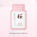 Tragbare 2-ml-Packung Sakura-Niacinamid-Toner für strahlende und feuchte Haut - Sakura Aufhellender Toner / 2ml