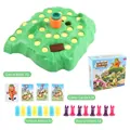 Set gioco da tavolo Tartaruga e Lepre con 16 pedine, 24 carte e base a forma di collina - Tartaruga & Coniglio 24 Carte (335-10)