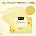 Tragbare Kamillen-Ölabsorbierendes Papier mit 100 Blatt in Sonnenblumen-Verpackung - Kamillenduft