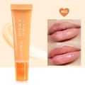 Aceite labial hidratante tono 03 naranja cálido para labios efecto espejo brillante - Sabor Melocotón (#3)