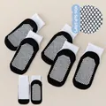Non-slip baby ankle socks with black soles and white silicone dots in multi-pack - Yin-Yang Black Bottom (Dotted Flat) / 8mo-2yr XS (Foot 9-12cm)