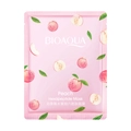 Bioaqua peach hexapeptide hydrating sheet mask in pink refreshing pouch packaging - Peach Hexapeptide Mask