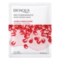BIOAQUA Red Pomegranate Oligopeptide Sheet Mask 25g for hydrating and smooth skin - Pomegranate Oligopeptide Mask