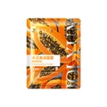 Moisturizing papaya sheet mask for facial skin care in bright orange packaging 25g - Papaya Mask