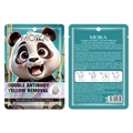 Panda themed anti-yellowing facial mask sheet for late nights by MOIKA brand - Moisturizing and Anti-fatigue Panda