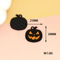 Halloween jack-o-lantern alloy pendant charm for DIY jewelry making and bag accessories - Pumpkin Charm / 21x20mm / Pumpkin Style