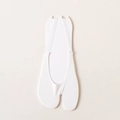 Calcetines Tabi blancos de punta abierta en seda de hielo con silicona antideslizante - Talla única / Blanco