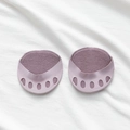 Vorderfußpolster in Hellviolett mit Fünf-Zehen-Design für hohen Tragekomfort in Schuhen - Einheitsgröße / Lila