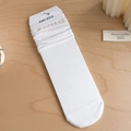 White KIKI SOX lace crew socks with elegant ruffle cuffs and textured diamond knit patterns - White - Rippled Pleated Style