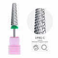 Coarse tungsten steel nail drill bit LPBG-C for dead skin removal and gel nail polishing - Professional Nail Drill Bit (HK-77)