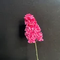 Single vibrant rose pink artificial flower stem for wedding and home decoration - Magenta Protea