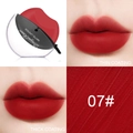 Matte Lazy Lipstick in Shade 07 Deep Red with velvet finish and waterproof formula - 07# Retro Red