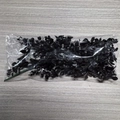 Ramo di eucalipto nero decorativo per Halloween in confezione di plastica - 1 Pezzo