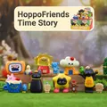HoppoFriends Time Story series cute pet 6-piece blind box set on green grass - Xh1115 Time Travel Story (6 Items) / Full Set