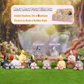Meow Party cat blind box figures showing 8 regular and 2 hidden poses in green garden - -406 Meow Party Phone Stand / Full Set (8pcs)
