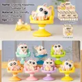 Siamese cat figurine from the Meow Hug Series resin blind box for desk decoration - Hm211 Chair Happy Set 6 / Full Box Set