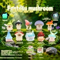 Cute collectible mushroom cat figurines collection for desktop decor and gifts - -23 Cat Pai Fantasy Mushroom Box 9 / Full Box Set