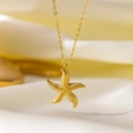 Collar de Estrella de Mar (H53) / Dorado
