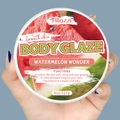 Watermelon scented body glaze moisturizer for smooth and soft skin in 8oz jar - Watermelon Wonder / Large