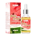 Watermelon moisturizing body glaze drops with coconut and sunflower seed oil 30ml - Watermelon Wonder / Enamel Filling