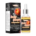 Peach scented 30ml body drops glaze in premium packaging for skin hydration and glow - Drunken Peach / Enamel Filling