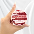 Hllozzi Red Velvet Body Glaze 57g moisturizing cream with non-greasy texture - Red Velvet / Small
