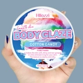 Cotton Candy Body Glaze 8oz for smooth skin and glowing non-greasy finish - Marshmallow / Large
