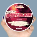 Moisturizing Siama body glaze in 8oz jar for soft and glowing non-greasy skin - SIAMA / Large