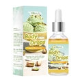 Hllozzi Mucho Pistachio body drops moisture in a 30ml glass dropper bottle and box - Pistachio / Enamel Filling