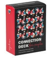 Connection Deck conversation starter cards for couples with a sleek red and black heart box - Emotional Connection Deck