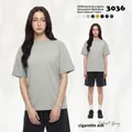 Ανδρικό γκρι αθλητικό t-shirt από ύφασμα mesh που αναπνέει και στεγνώνει γρήγορα - S / Γκρι καπνού