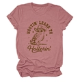 Detail of pink cotton T-shirt with retro owl illustration and rolled sleeve cuffs - Rose Gold