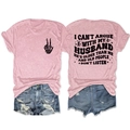 Flat lay of pink cotton T-shirt with back quote and distressed denim shorts outfit - Pink (Black Print)