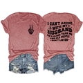Detailed back view of casual cotton T-shirt featuring artistic black slogan typography - Rose Gold (Black Print)