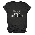 Detail of grey crewneck T-shirt showing high-quality cotton fabric and slogan print - Heater Grey (White Font)