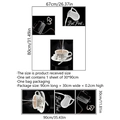 DIY coffee theme wall stickers with cup and pot patterns for cafe wall decor 80x67cm - 30*90cm